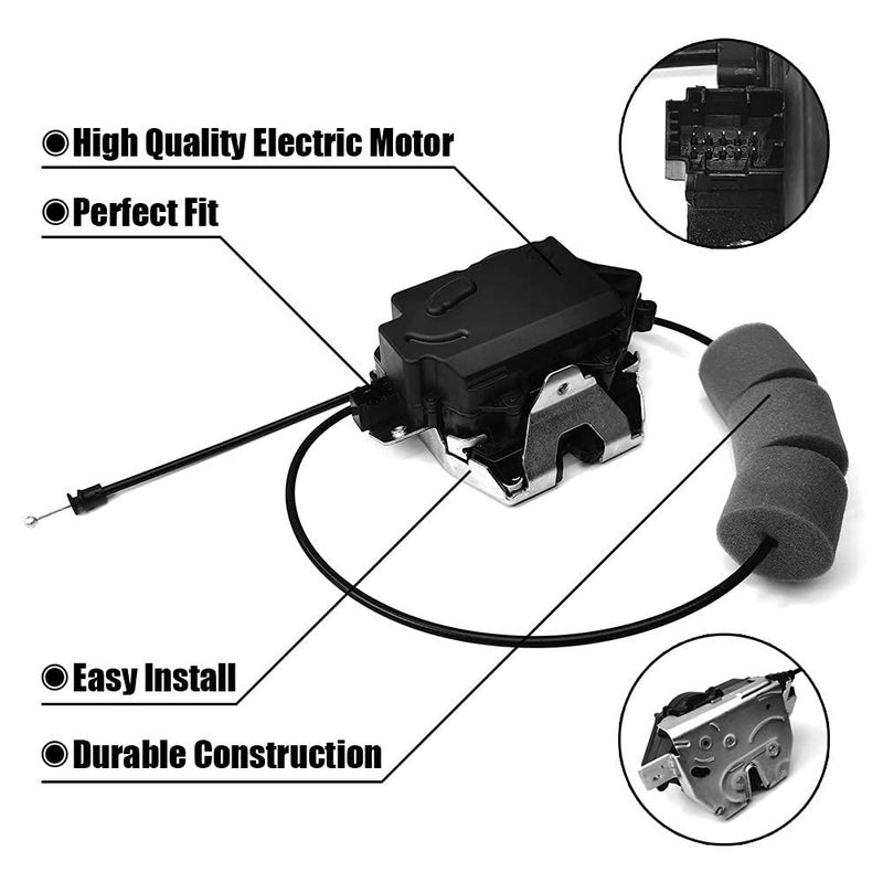 FEXON محرك قفل صندوق الأمتعة الخلفي بديل لمرسيدس بنز GL450 GL550 GL320 GL350 R320 R350 R500 R550 R63 AMG 937-906 1647400735 - Image 2